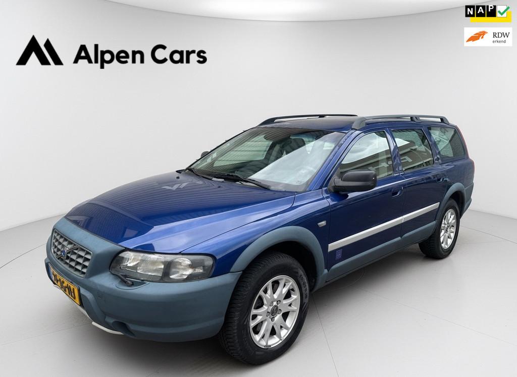 Volvo V70 Cross Country 2.4 T Geartronic Ocean Race Airco /, Auto's, Zwart, Blauw, 2435 cc, Vierwielaandrijving