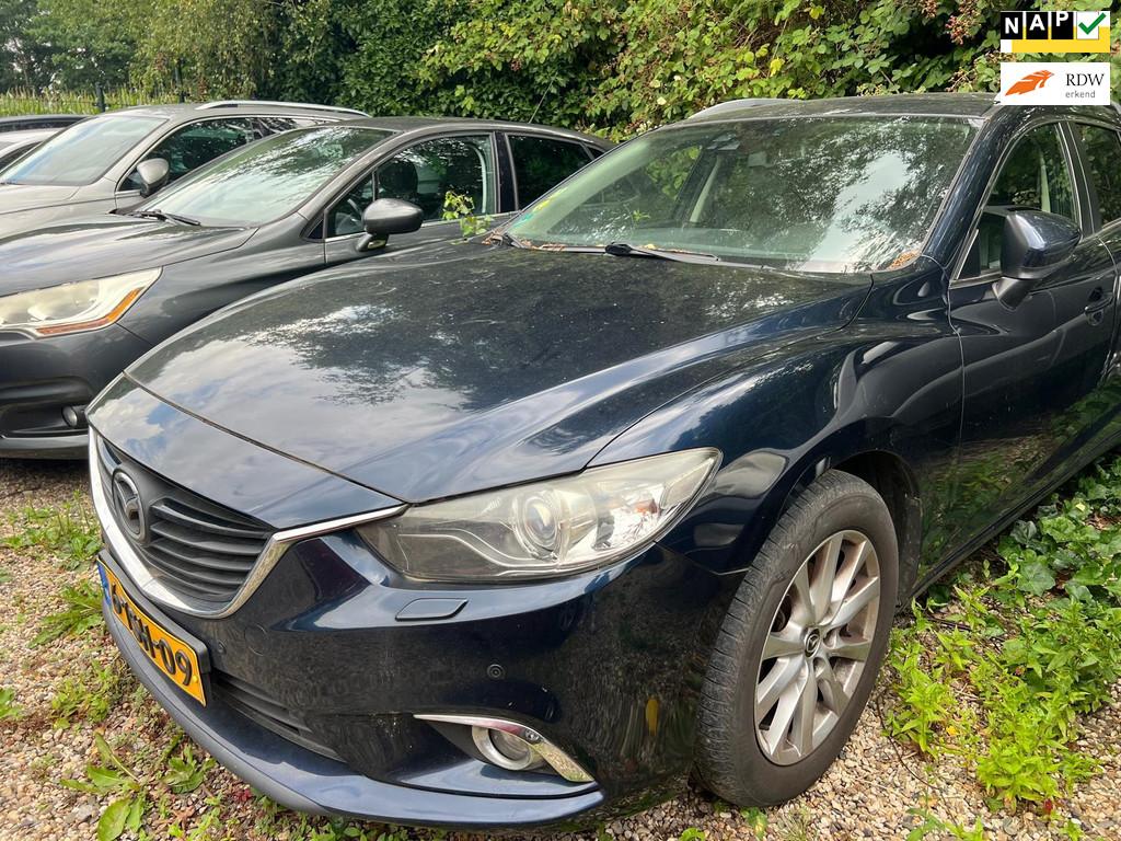 Mazda 6 Sportbreak 2.2D Skylease+ EXPORT, Auto's, Mazda, Bedrijf, Te koop, 6 sportbreak, ABS, Airbags, Airconditioning, Bi-Xenon koplampen