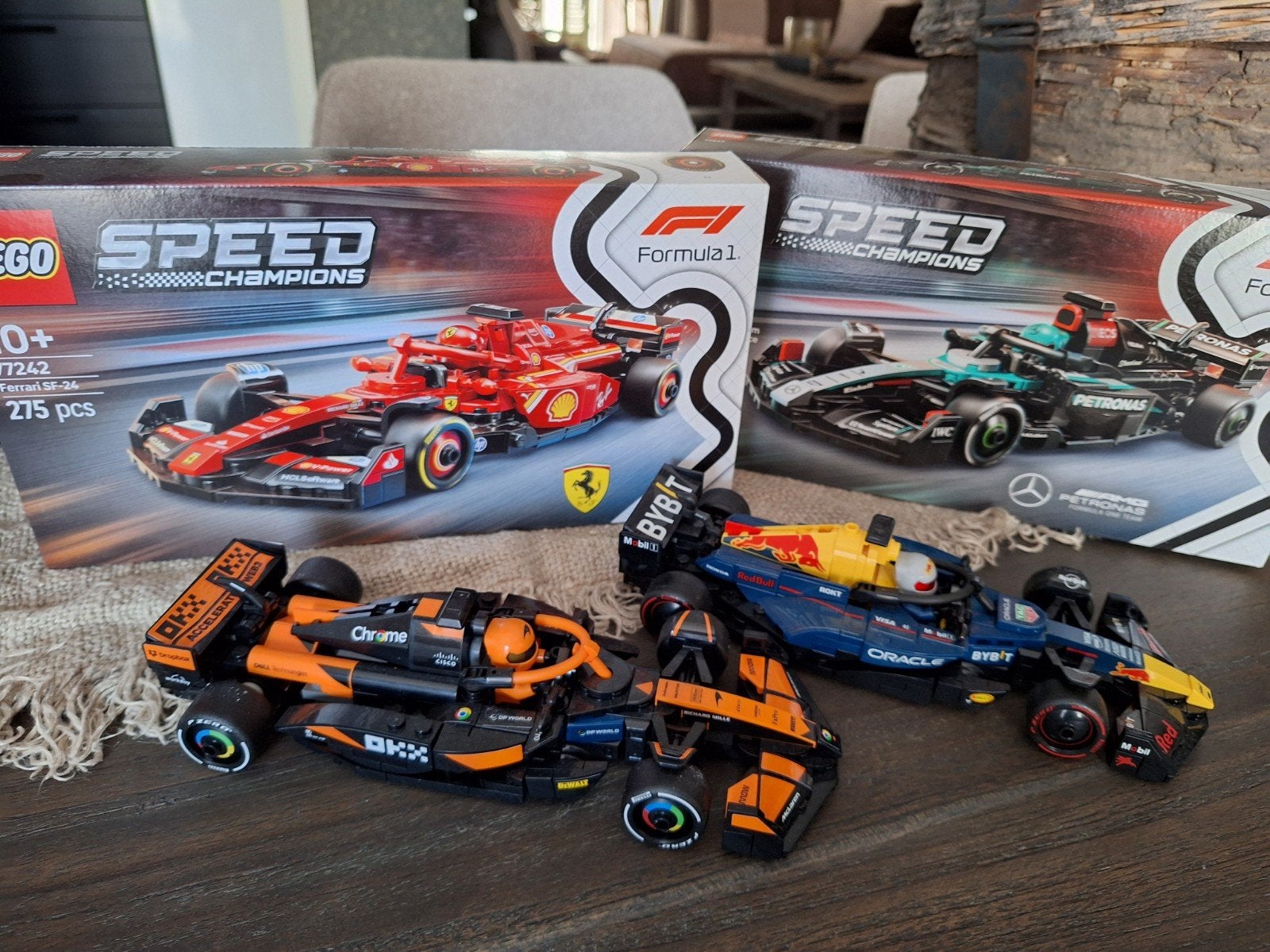 Lego Speed Champions F1 Raceauto's - 2 NIB, 2 Compleet, Ophalen of Verzenden, Zo goed als nieuw