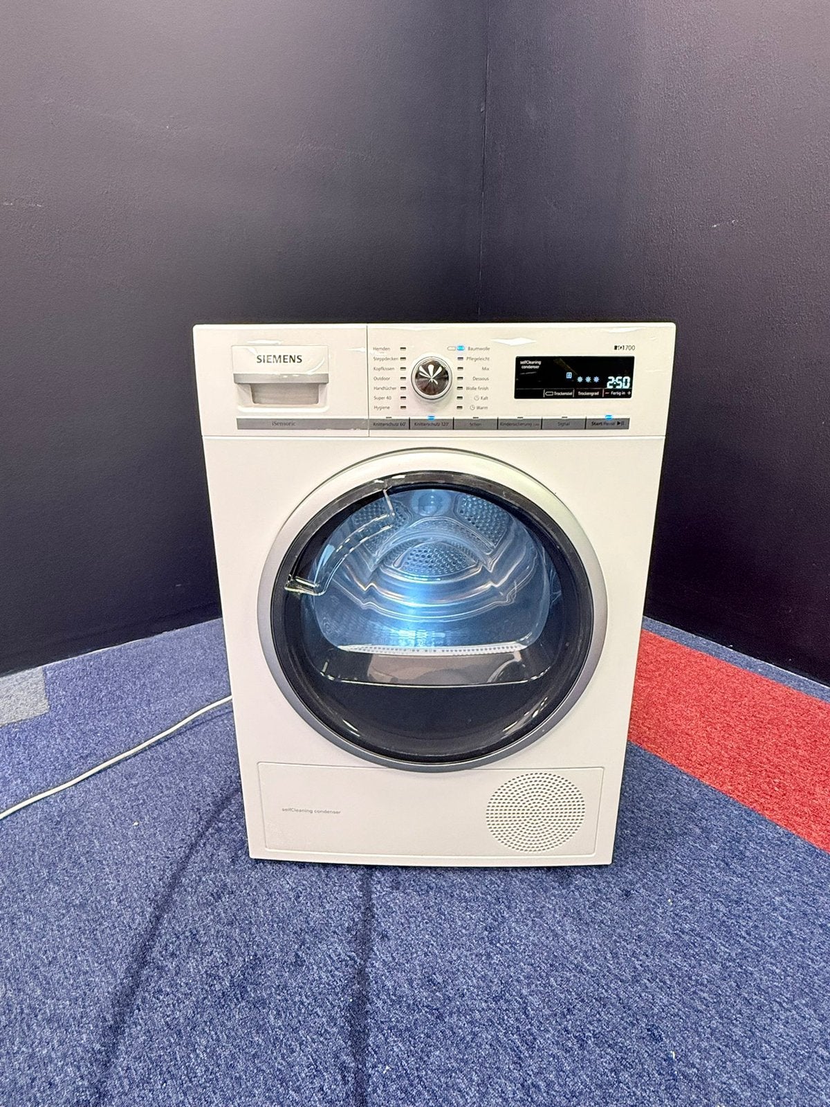 Siemens iQ700 Selfcleaning Condensor | A+++ | 9kg, Overige typen, 8 tot 10 kg, Ophalen of Verzenden, Zo goed als nieuw