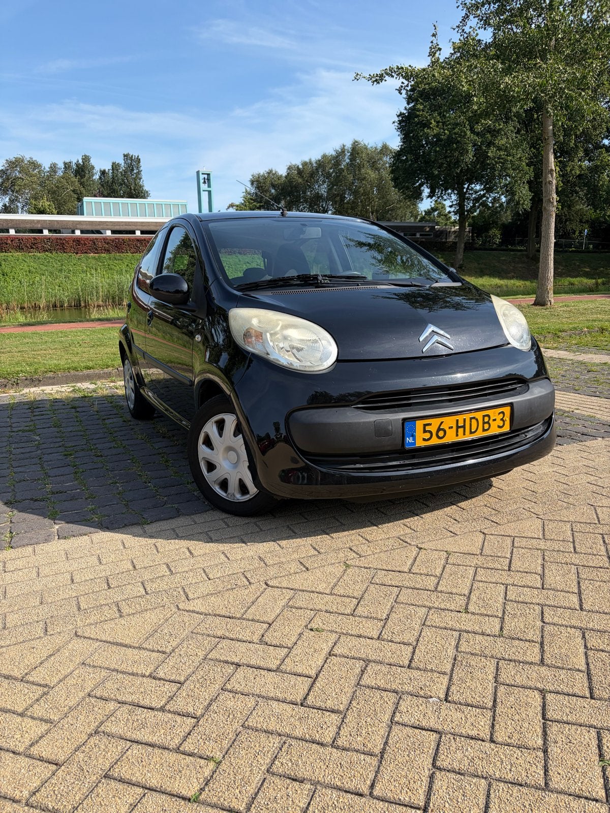 Citroën C1 1.0 5-DRS 2008 Zwart NIEUWE APK, Voorwielaandrijving, 4 stoelen, C1, Origineel Nederlands