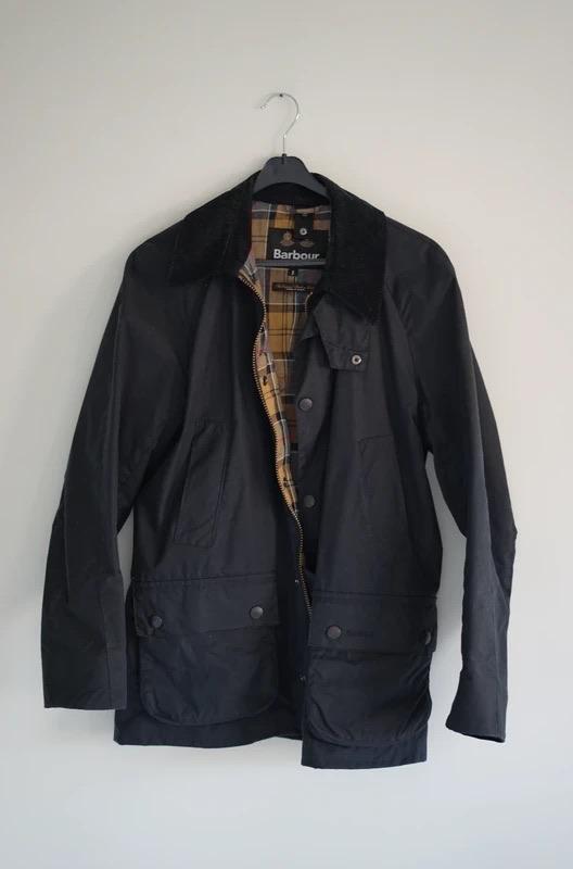 Barbour Ashby heren waxjas donkerblauw maat S, Barbour, Blauw, Nieuw, Ophalen of Verzenden