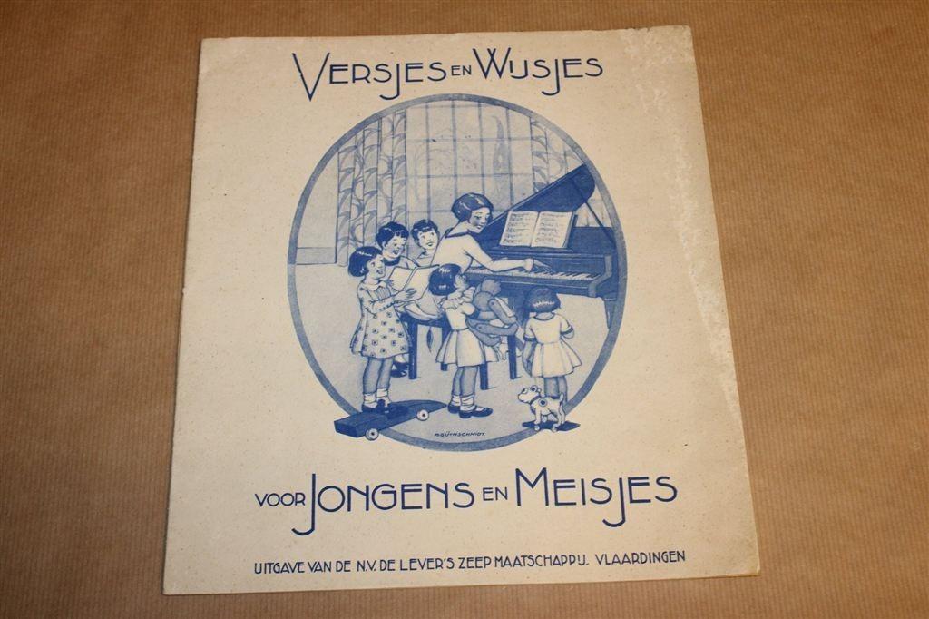 Versjes en Wijsjes — Reclame Lever\'s Zeep [ca. 1930], Ophalen of Verzenden, Gelezen, Artiest
