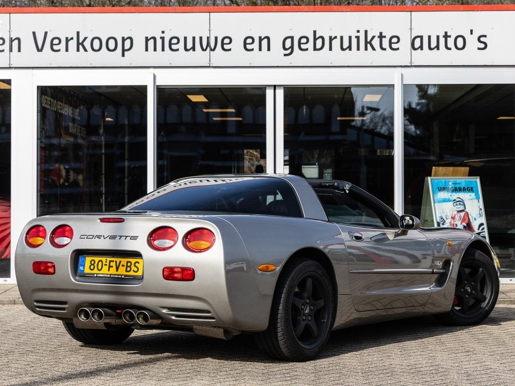 Chevrolet Corvette 5.7 V8 Aut. Coupé Origineel Nederlands g, Auto's, Oldtimers, Automaat, Traction-control, Zwart, Chevrolet