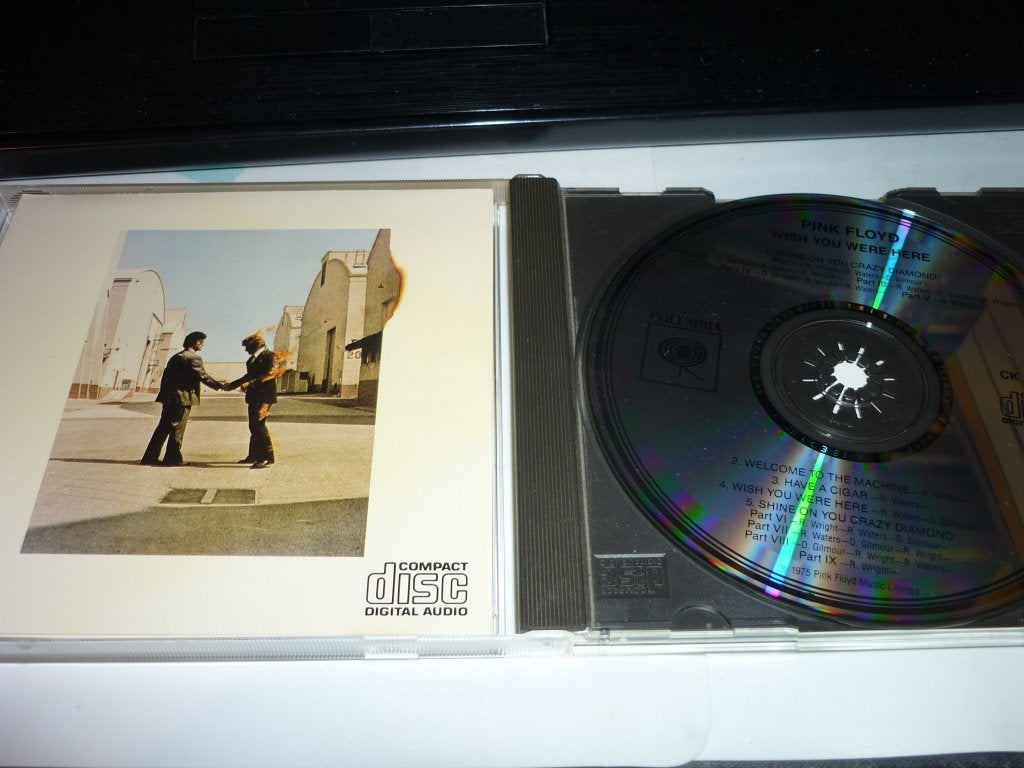 Pink Floyd de cd wish you were here, Cd's en Dvd's, Cd's | Rock, Verzenden, Zo goed als nieuw