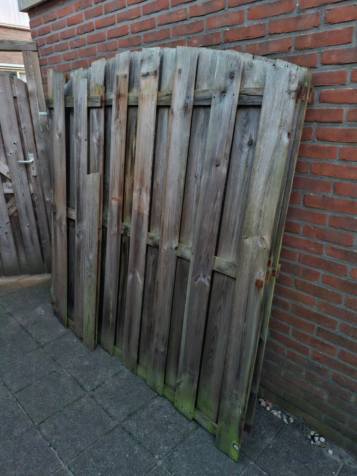 Oude schutting gratis afhalen, Ophalen, Minder dan 3 meter, Hout, 1 tot 2 meter