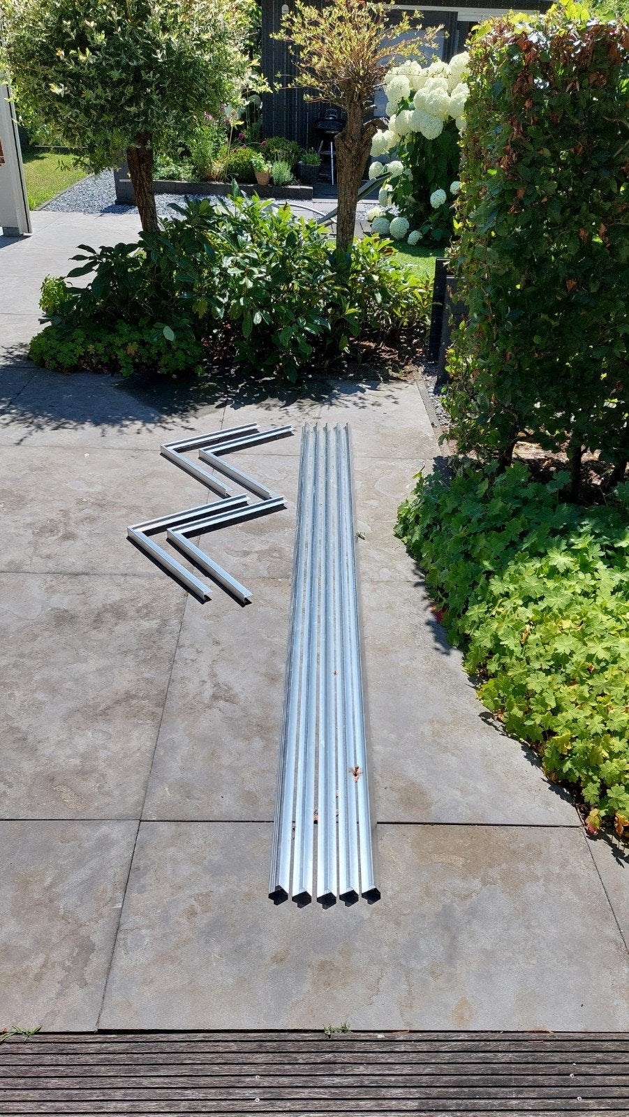 Daktrim 35x35 aluminium, Doe-het-zelf en Verbouw, Ophalen, Nieuw, Overige typen