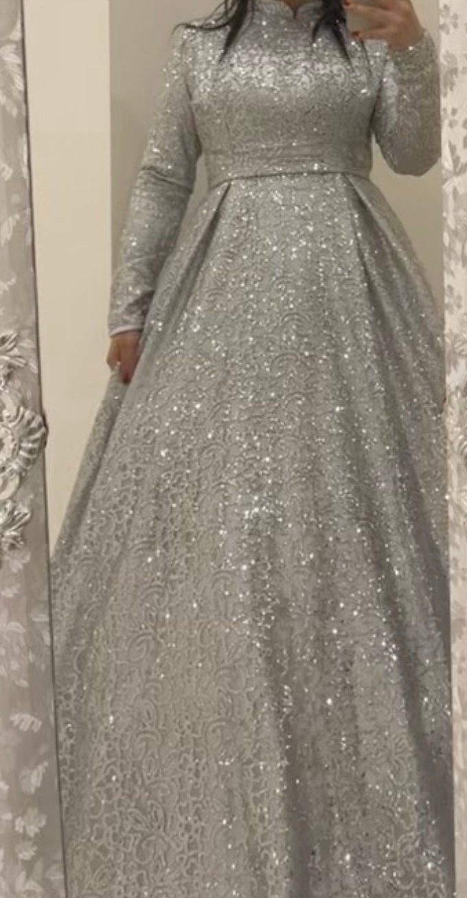 Galajurk | feestjurk | hennajurk | trouwjurk | 38/42, Kleding | Dames, Maat 38/40 (M), Galajurk, Verzenden, Zo goed als nieuw