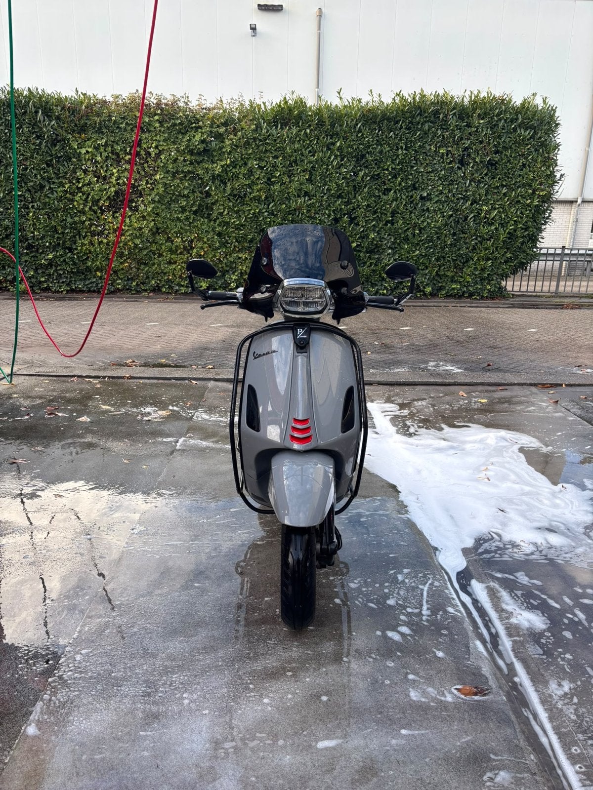 Vespa Sprint 50cc - nardo grey met rs zadel, Ophalen, Gebruikt, Overige modellen, Maximaal 45 km/u