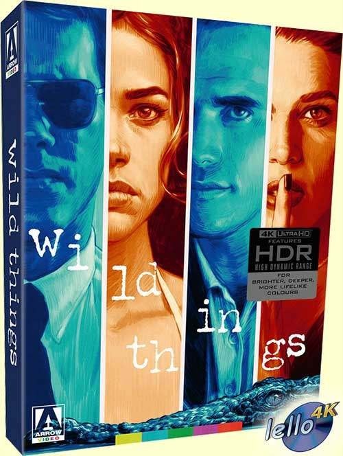 Blu-ray 4K: Wild Things, L.E. (1998 Kevin Bacon) US niet NLO, Ophalen of Verzenden, Nieuw in verpakking, 4K Ultra HD Blu-ray, Thrillers en Misdaad
