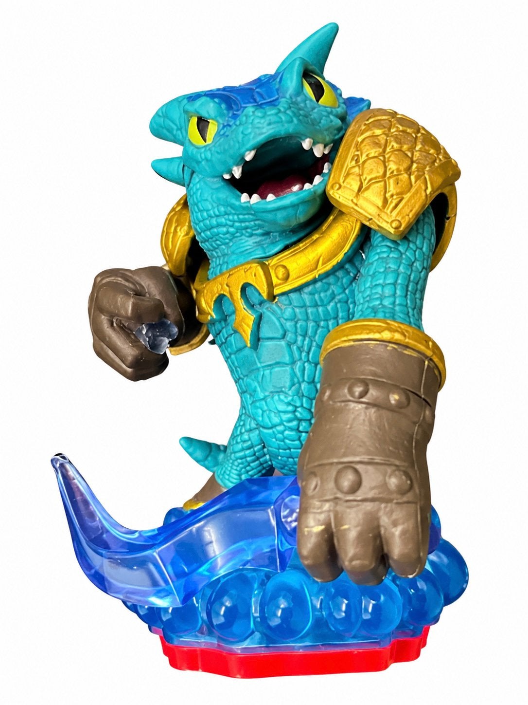 Skylanders Trap Team Snap Shot waterfiguur blauwe draak, Avontuur en Actie, 2 spelers, Ophalen of Verzenden, Zo goed als nieuw