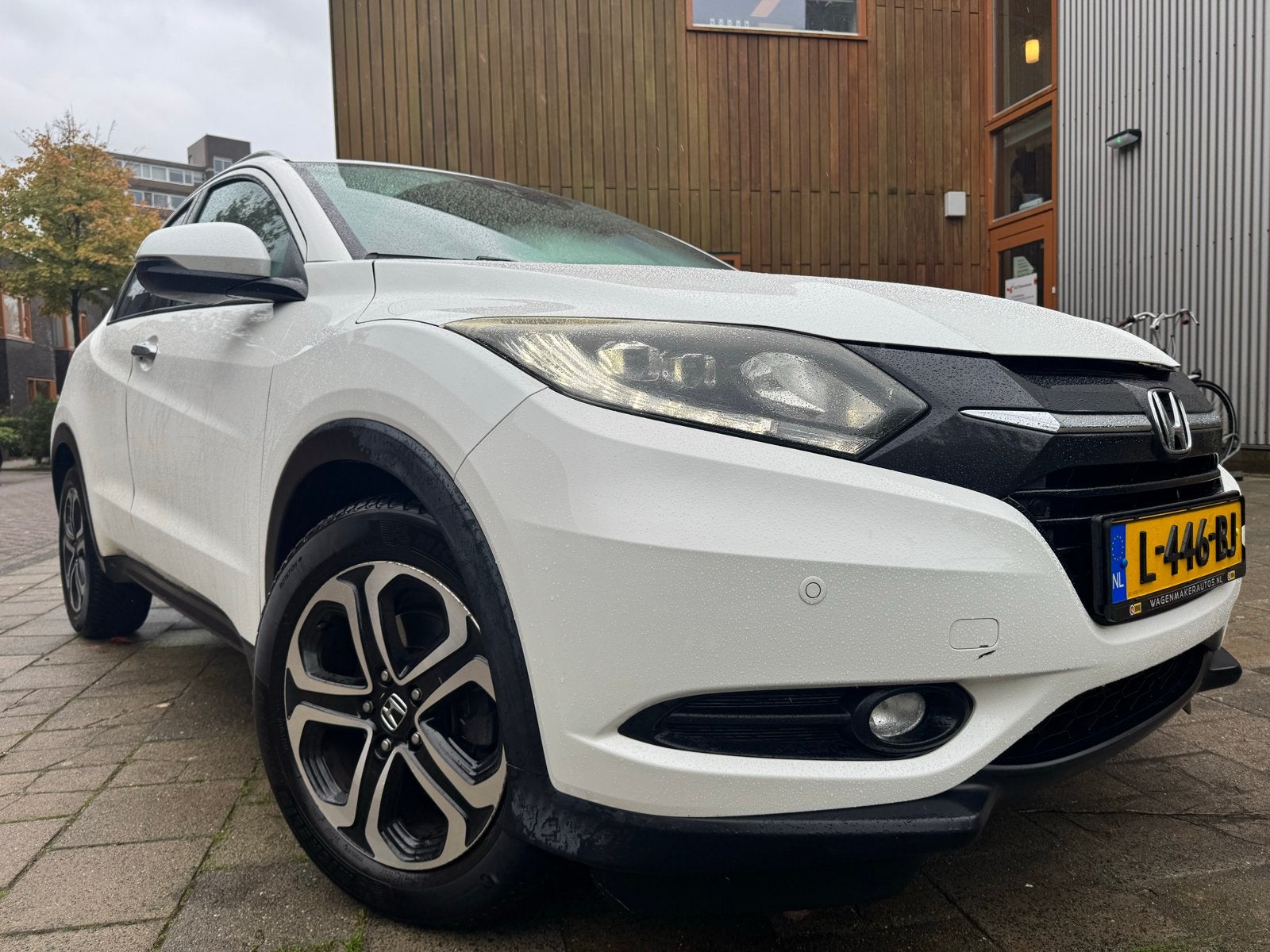 Honda HR-V 1.5 I-vtec Pano 130pk CVT 2015 Wit, Auto's, 1498 cc, 1257 kg, Wit, 19 km/l
