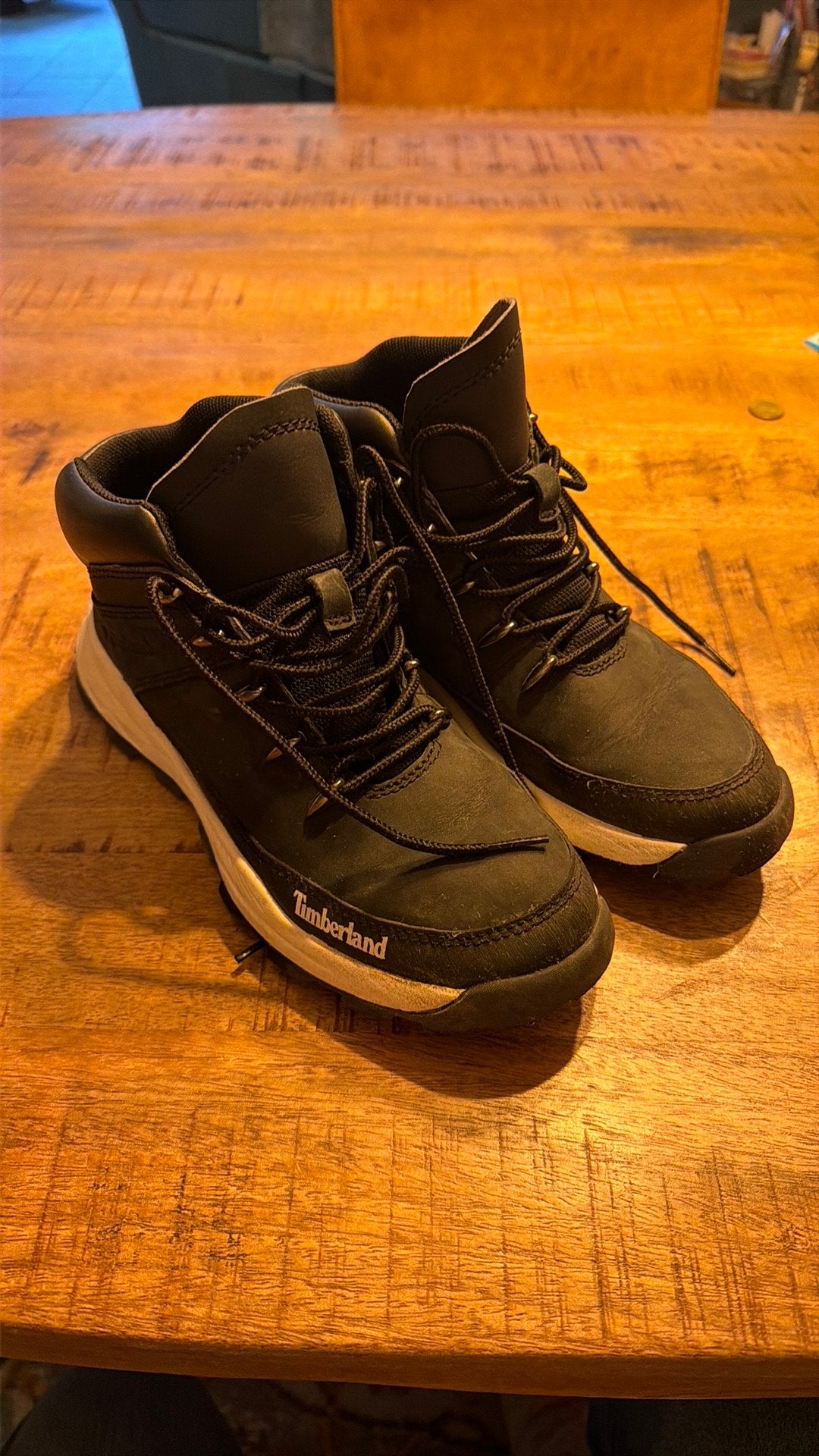 Bijna nieuwe Timberland hoge sneakers maat 36, Schoenen, Ophalen of Verzenden, Zo goed als nieuw, Jongen