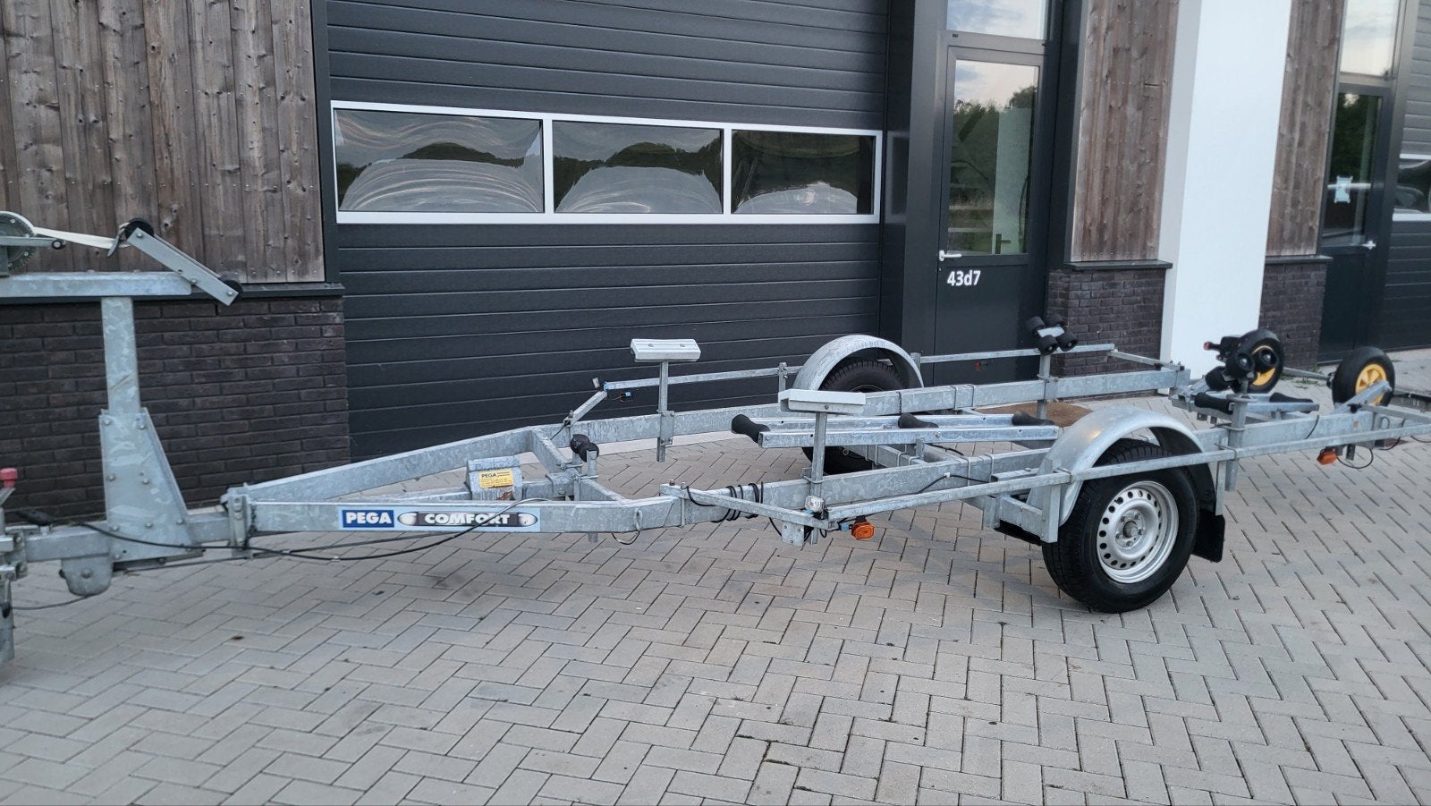 PEGA Boottrailer Trailer ZB1800 600 geremd, Auto diversen, Aanhangers en Bagagewagens, Ophalen, Gebruikt