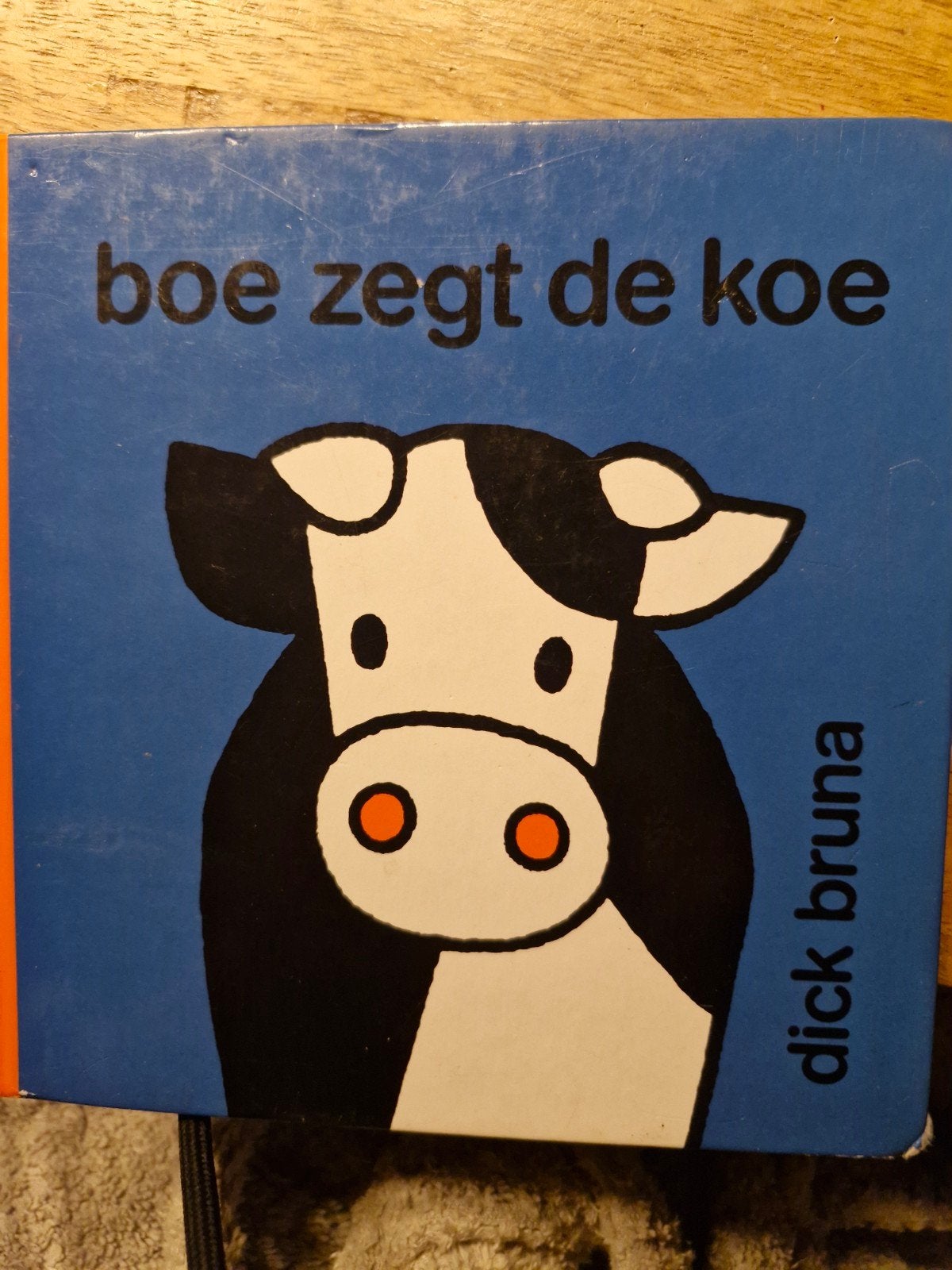 Boe zegt de koe - Dick Bruna (kartonboekje), Ophalen of Verzenden, Gelezen, Dick Bruna, 0 tot 6 maanden