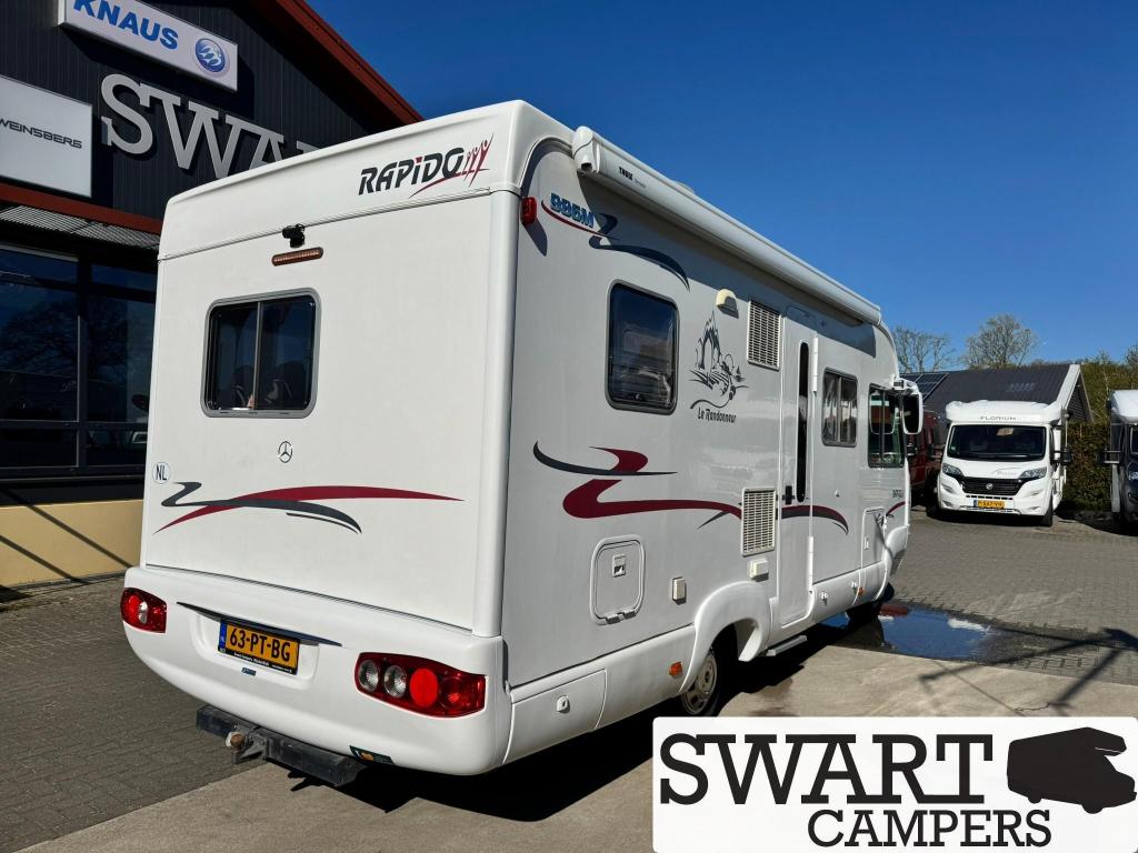 Rapido Le Randonneur 986 M, MERCEDES AUTOMAAT 5 CILINDER, Caravans en Kamperen, Ringverwarming, Luifel, Bedrijf, Diesel