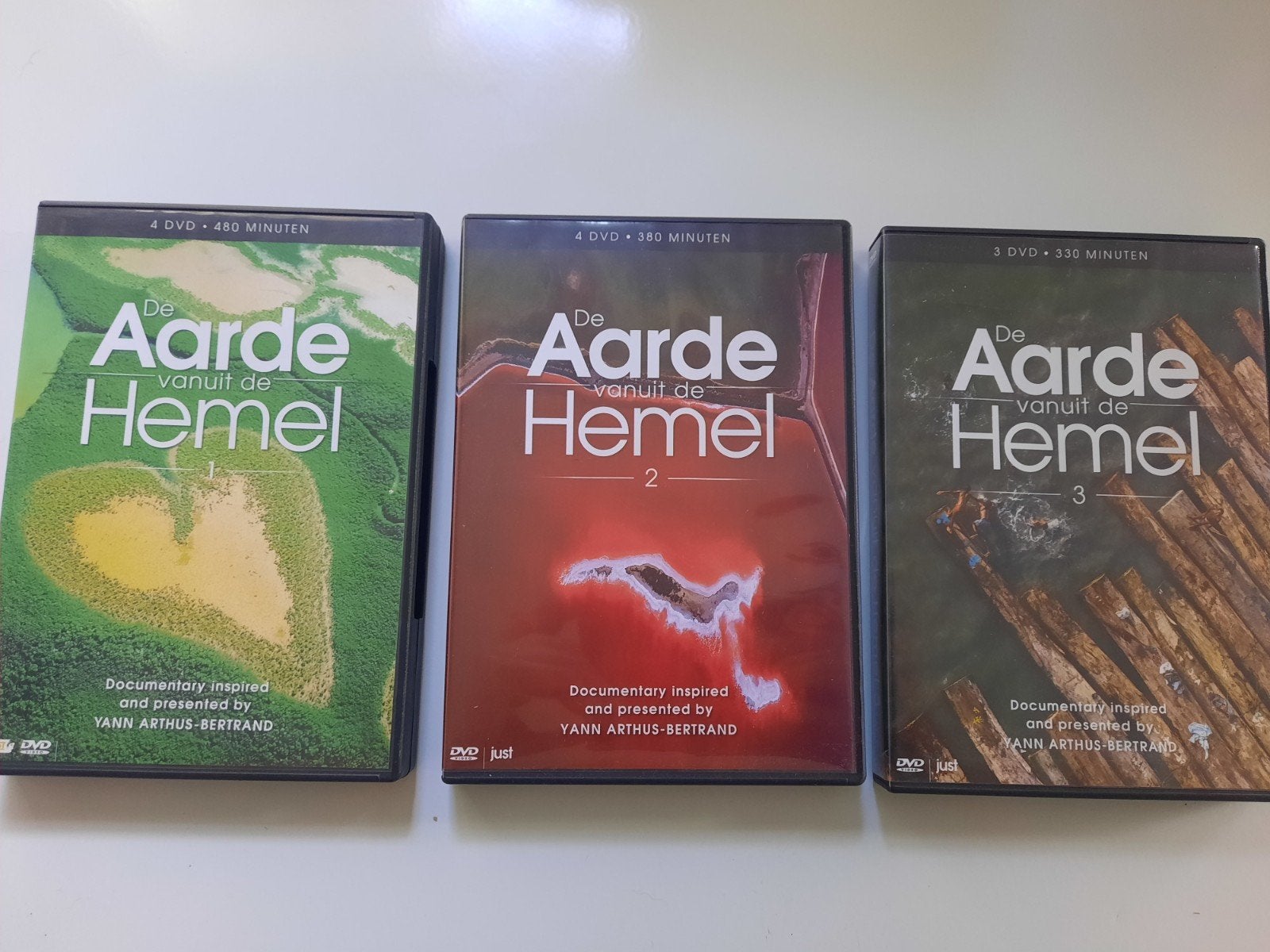 De Aarde vanuit de Hemel - Complete DVD Boxset 11 x dvd, Alle leeftijden, Nederlands, Natuur, Zo goed als nieuw