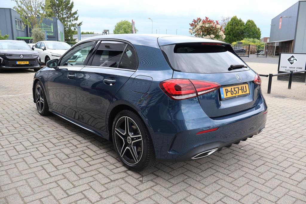 Mercedes-Benz A-klasse 180 Business Solution AMG 1e Eigenaar, Auto's, Mercedes-Benz, 136 pk, Gebruikt, 4 cilinders, Blauw
