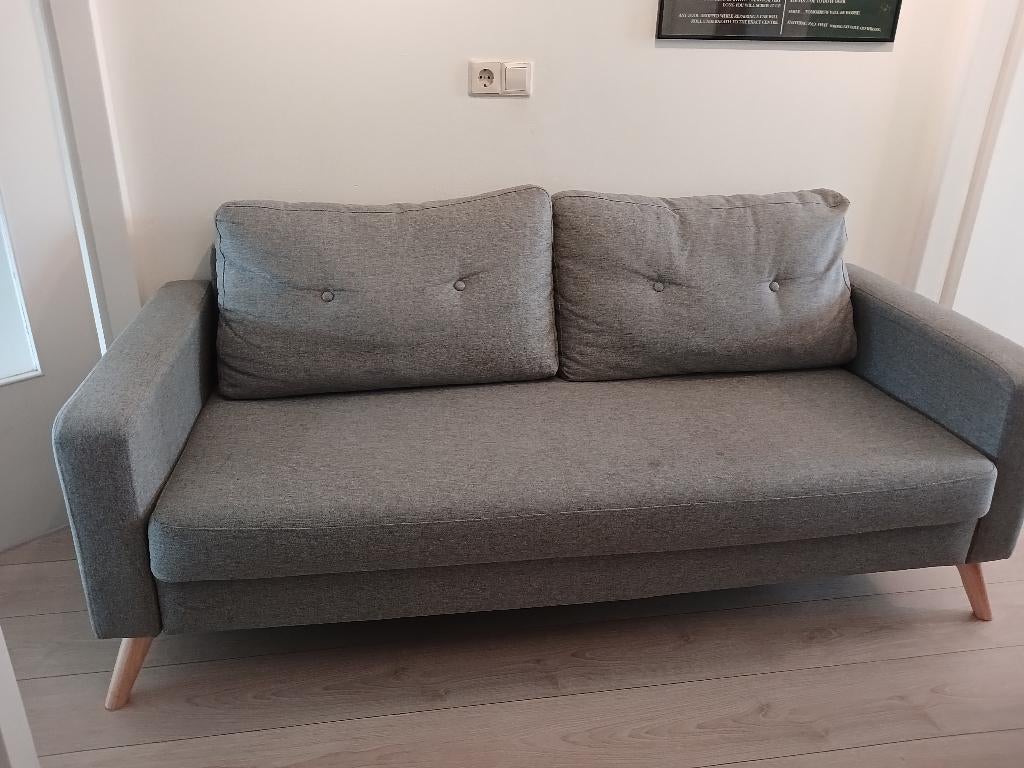 Bank, Huis en Inrichting, Banken | Bankstellen, Ophalen, Gebruikt, 150 tot 200 cm, Tweepersoons