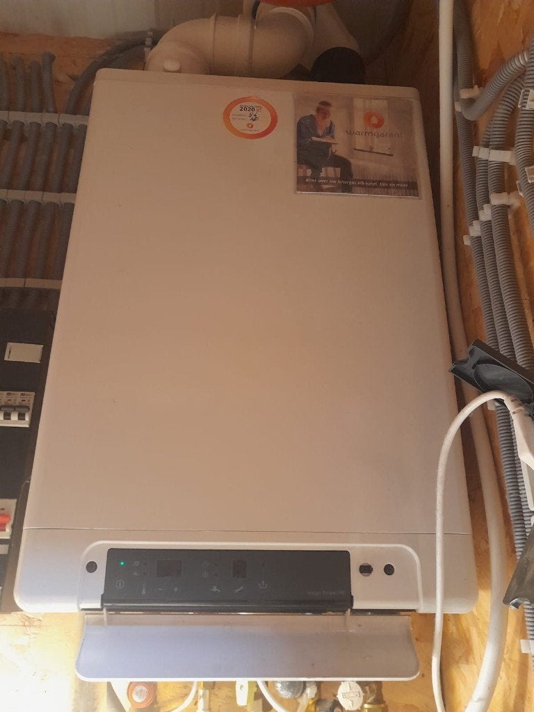 Intergas HR Combi-ketel Label A, Doe-het-zelf en Verbouw, Ophalen, 30 tot 80 cm, Gebruikt, Hoog rendement (Hr)