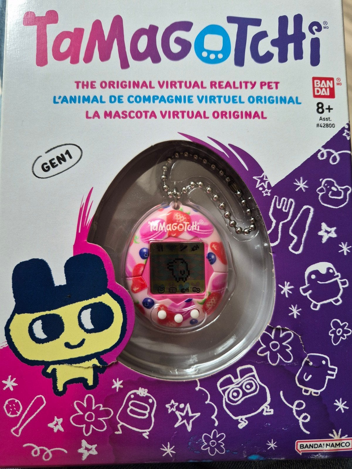 Tamagotchi Gen 1 - Origineel Virtueel Huisdier, Ophalen, Nieuw, Jongen of Meisje