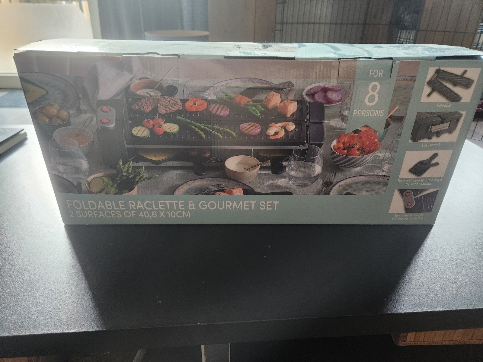 gourmet set, Ophalen, Zo goed als nieuw