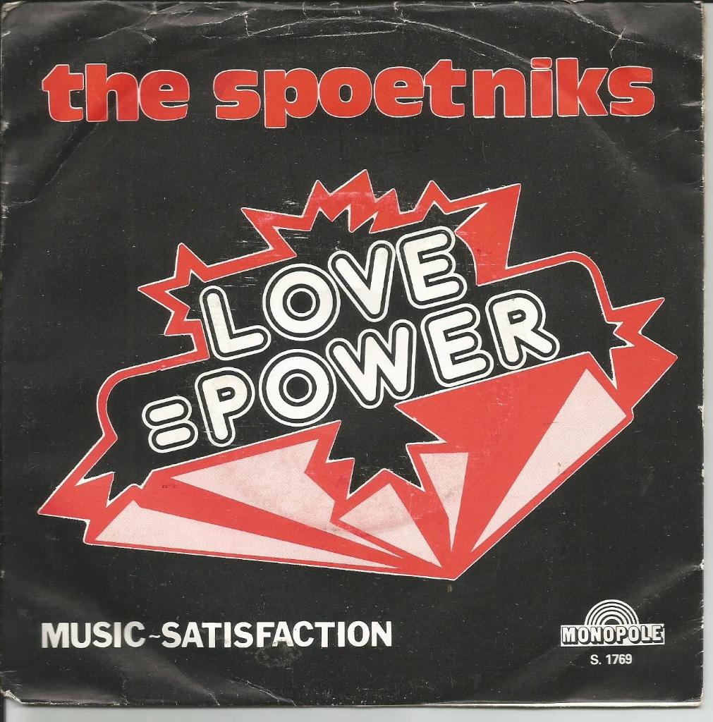 The Spoetniks - Love Power   - Monopole -, Cd's en Dvd's, Vinyl Singles, Gebruikt, Pop, Ophalen of Verzenden