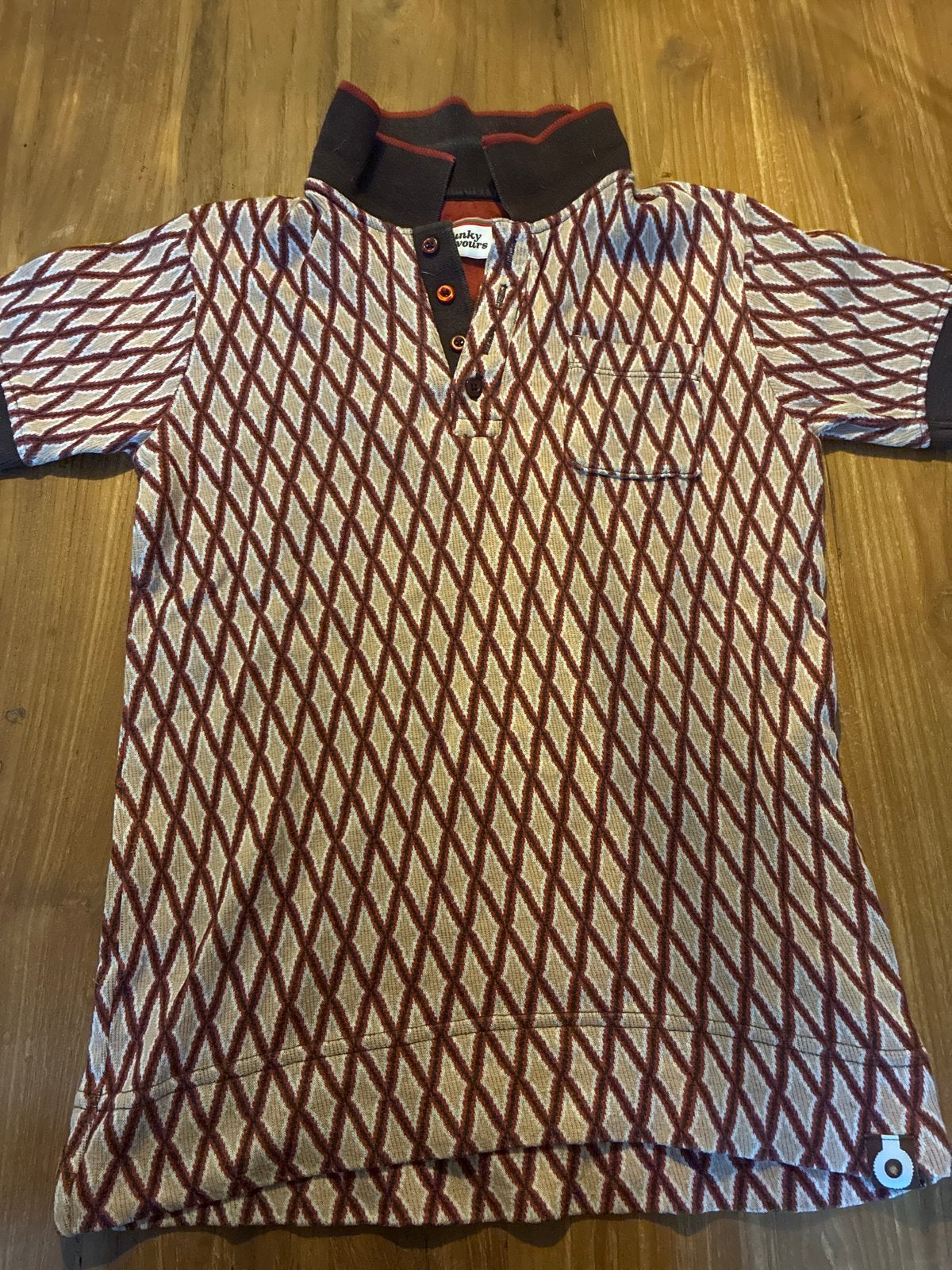 Zgan polo 4 funky flavours 146-152, Ophalen of Verzenden, Zo goed als nieuw, Jongen, Shirt of Longsleeve