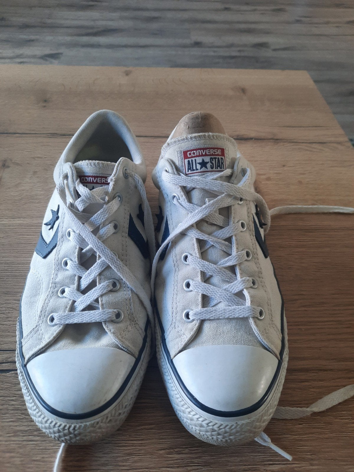 Converse All Star Sneakers - Beige/Wit, Kleding | Dames, Schoenen, Verzenden, Beige, Converse, Sneakers of Gympen