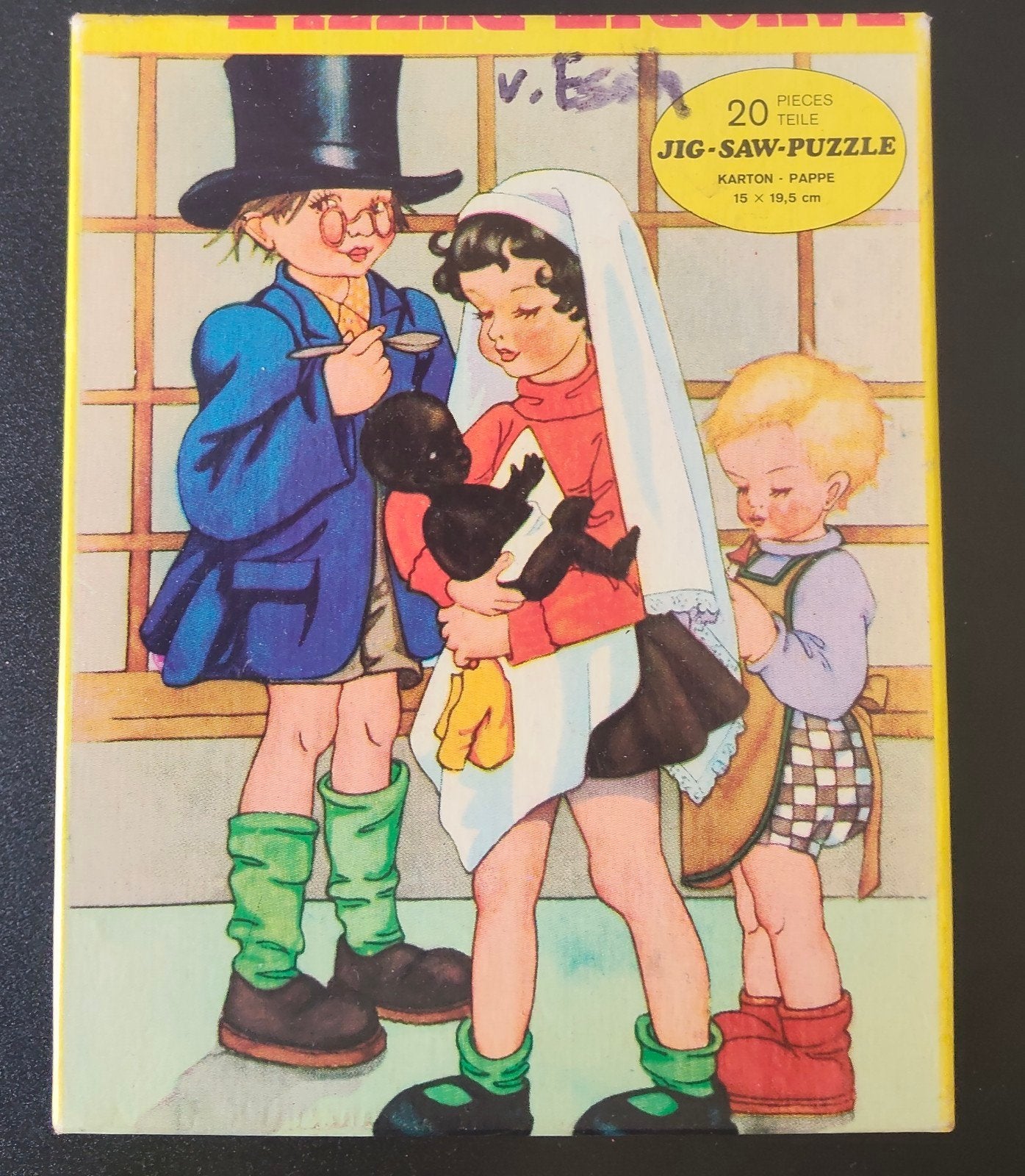 Vintage Mulder Puzzel - Favorit Puzzel 20 stukjes, Ophalen of Verzenden, Gebruikt