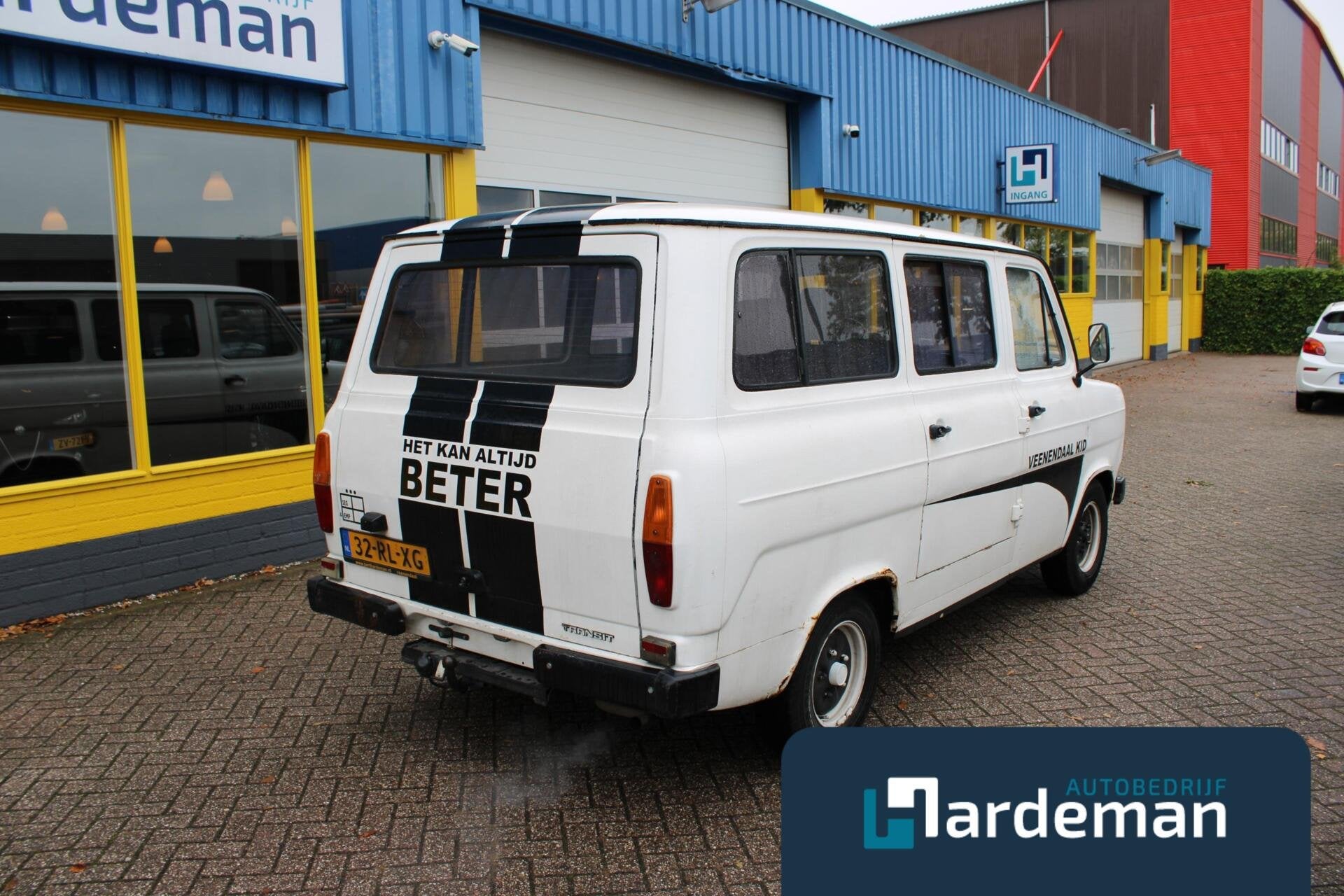 Ford Transit 2.0 Klassieke Transit 8pers, Gebruikt, 8 stoelen, Met garantie (alle), Wit