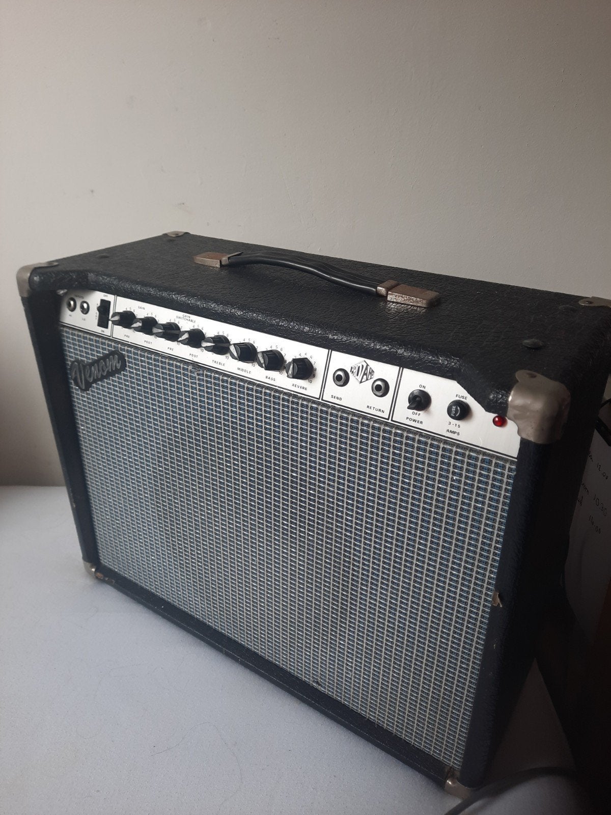 SG gitaar Japan 1975, Venom 60w amp m. Celestion Alles erbji, Muziek en Instrumenten, Ophalen, Solid body, Met versterker