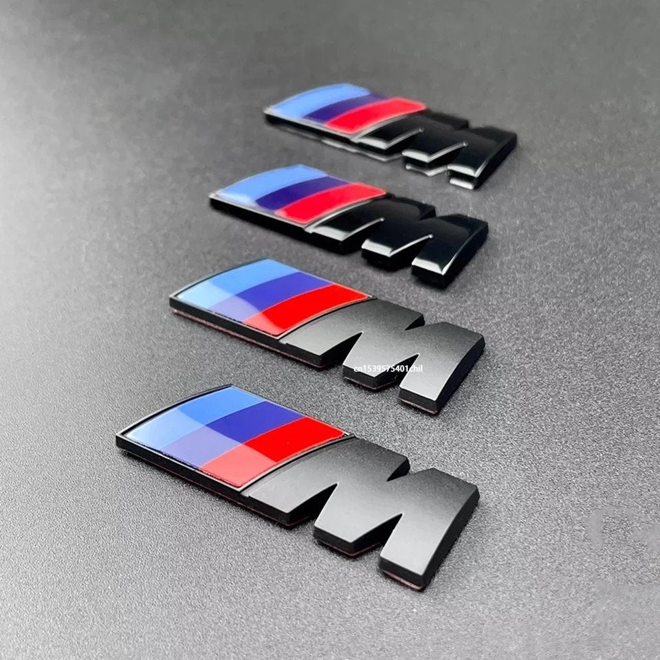 BMW M Performance M Power Logo Embleem - Diverse Maten, Ophalen of Verzenden