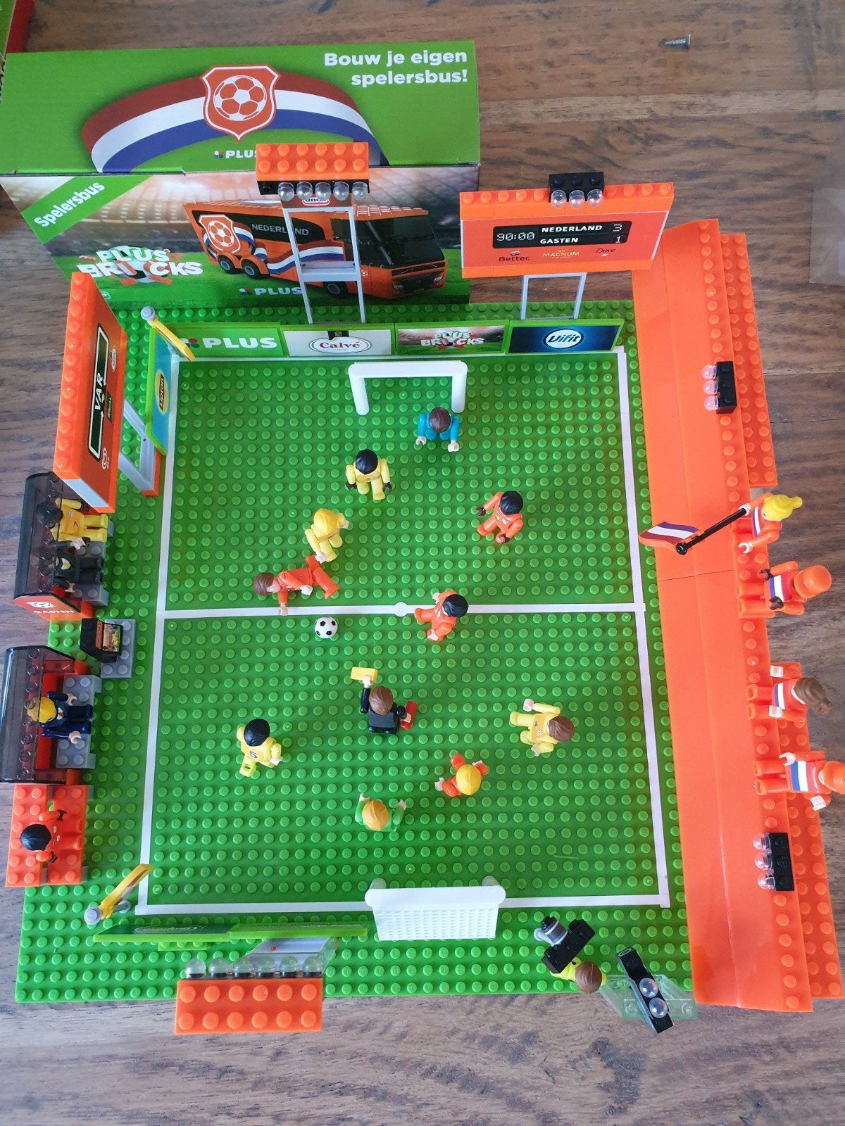 Lego voetbalstadion van Bricks. Lego set van de Plus., Ophalen of Verzenden, Nieuw
