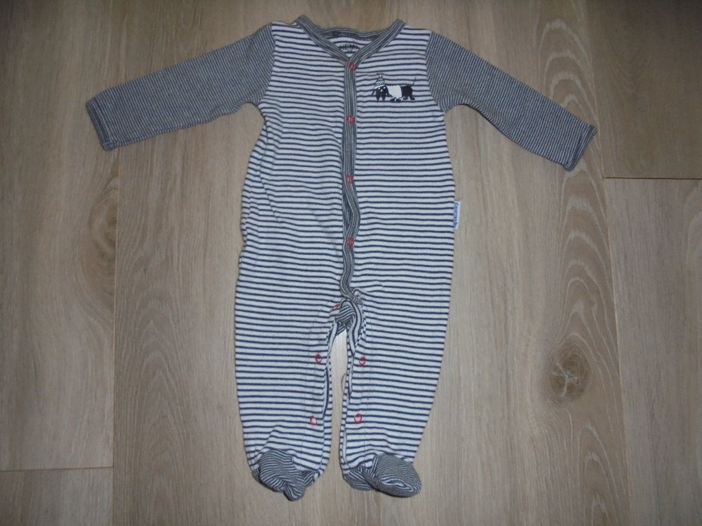 Rompertje, slobpakje maat 56, Nacht- of Onderkleding, Jongetje of Meisje, Ophalen of Verzenden, Zo goed als nieuw
