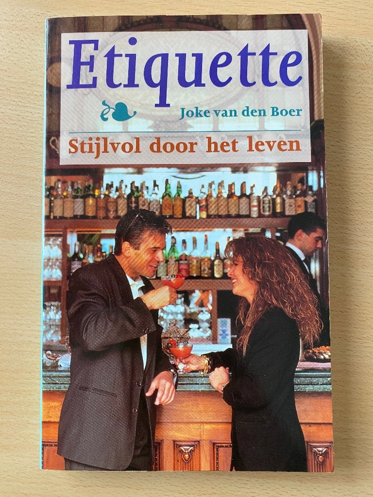 Etiquette (Joke van den Boer), Ophalen of Verzenden, Zo goed als nieuw, Joke van den Boer
