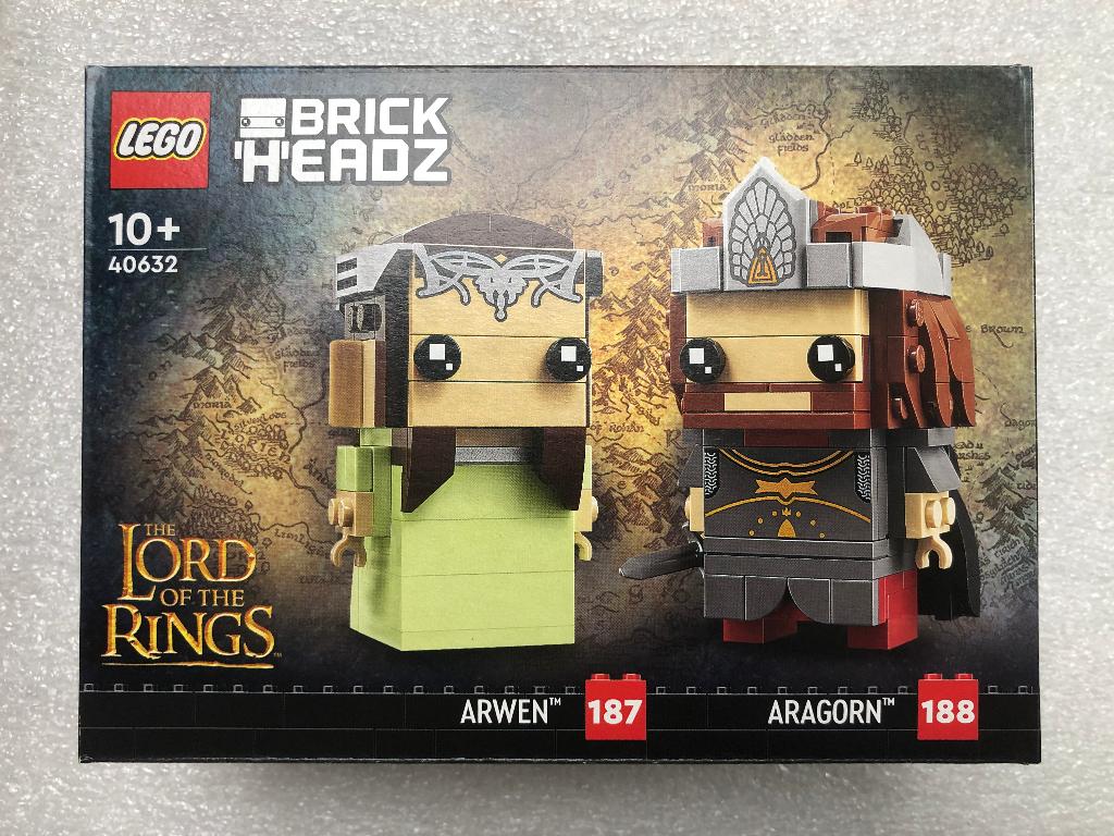 LEGO® Brickheadz 40632 - Aragorn & Arwen *Nieuw*, BrickHeadz, Lego, Nieuw, Ophalen of Verzenden