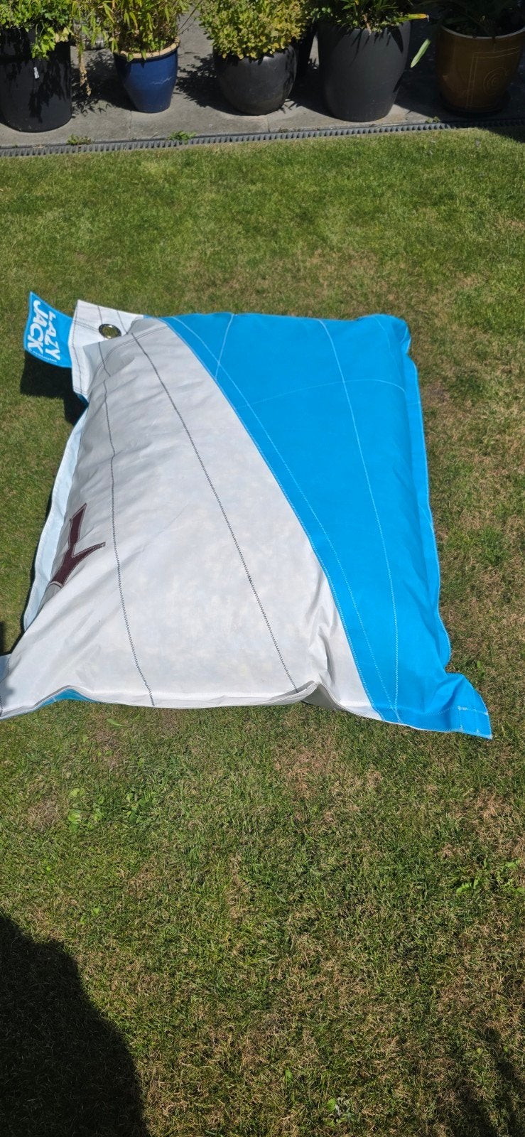 Lazy Jack Zitzak - Comfortabel en Stijlvol, Ophalen, Zo goed als nieuw, Blauw