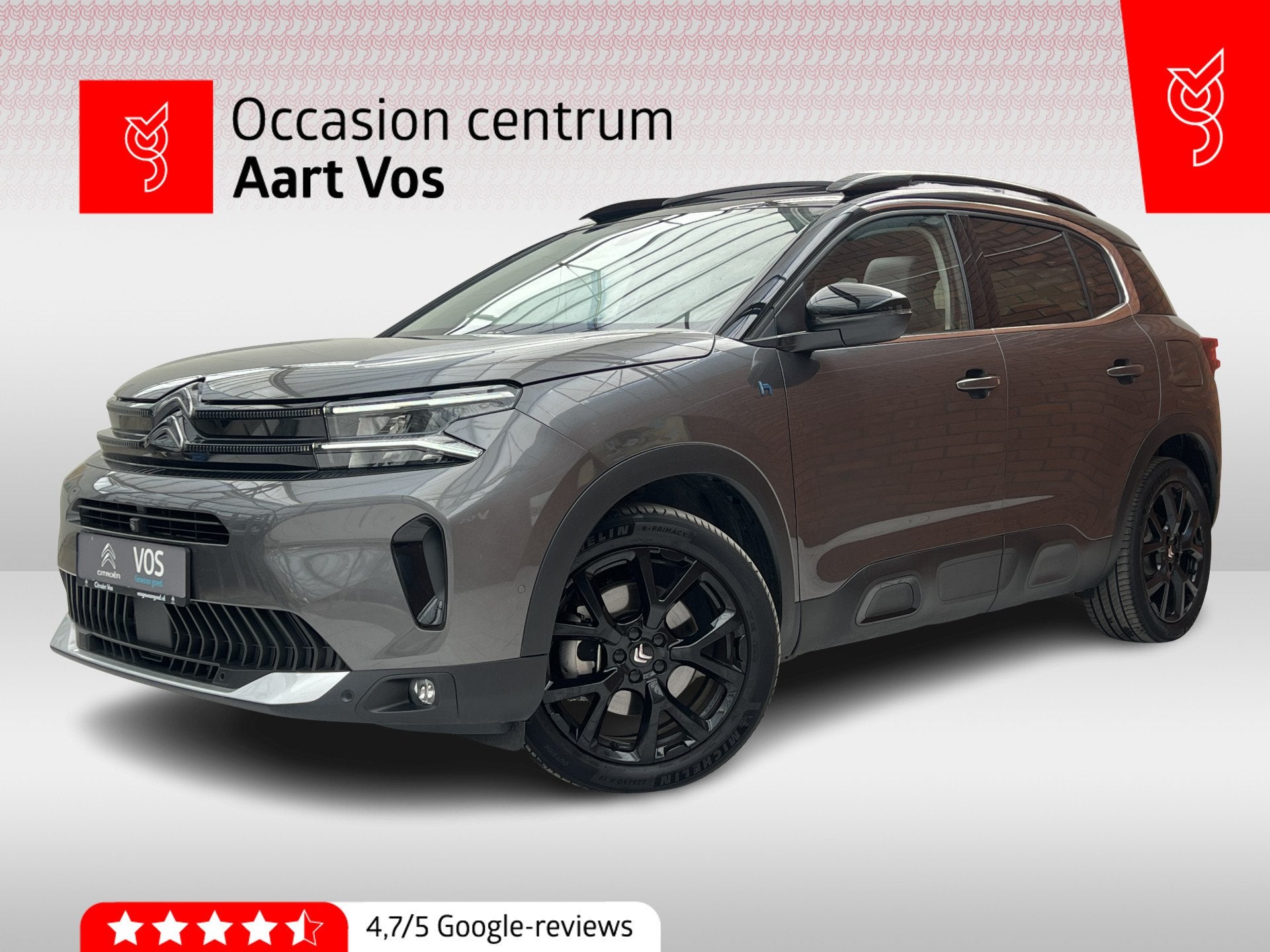 Citroën C5 Aircross Plug-in Hybrid 225pk EAT8 Max | Automaa, Auto's, 12 maanden, Stof, Gebruikt, 4 cilinders