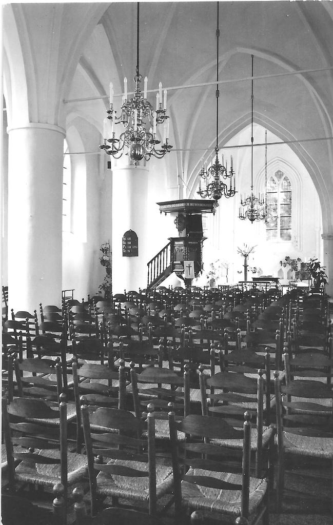 AK Sleen - Ned. Hervormde Kerk, Preekstoel, Verzenden, 1960 tot 1980, Ongelopen, Drenthe