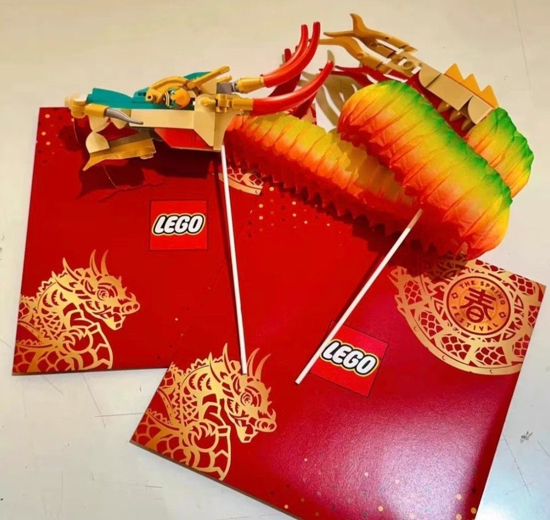 Lego Limited Edition Chinees Nieuwjaar Draak Origami Bouwset, Overige thema's, Inclusief instructies, Lego, Nieuw