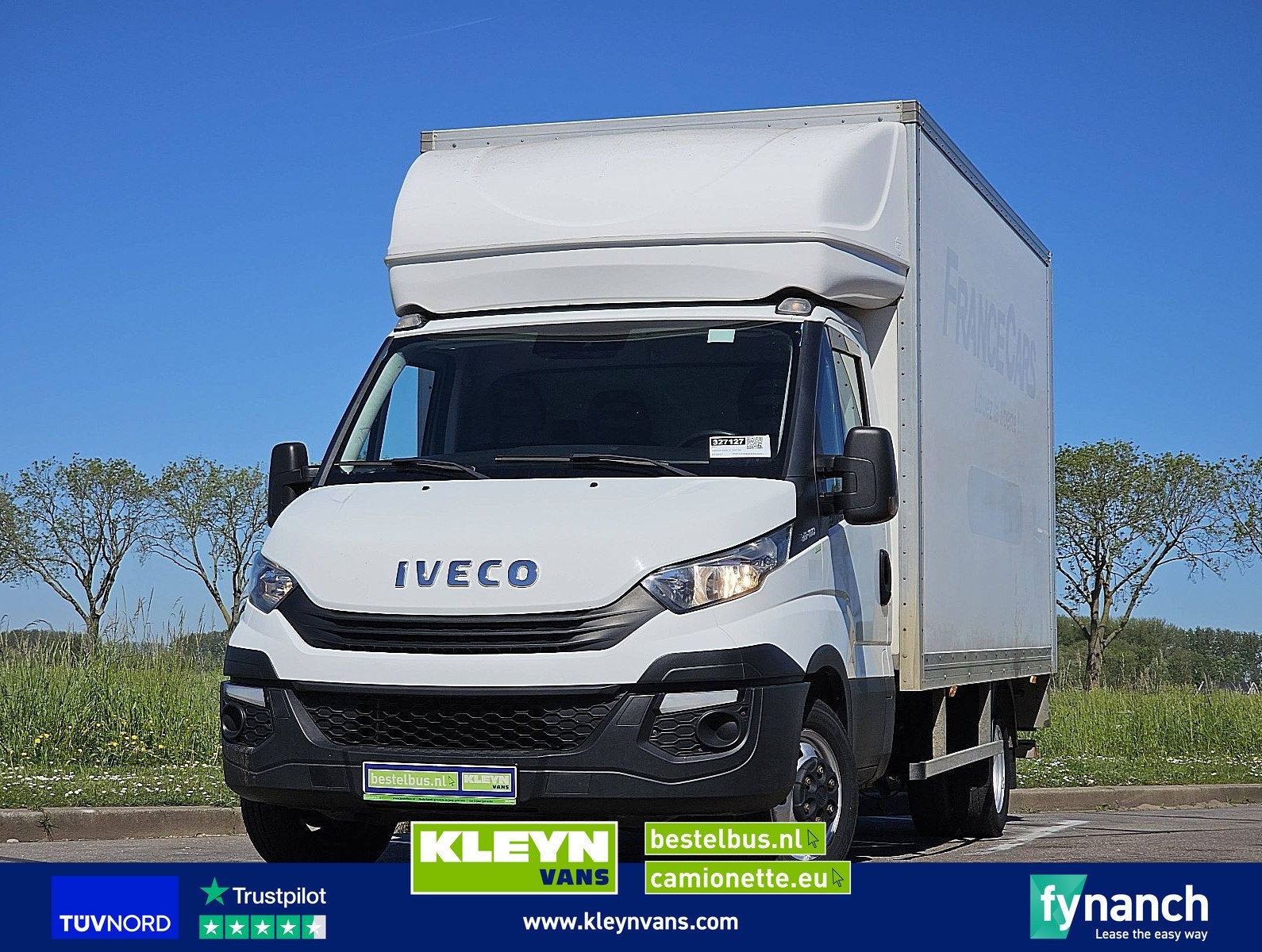 IVECO DAILY 35C16 160 l3 laadklep, Gebruikt, Euro 6, Iveco, Wit
