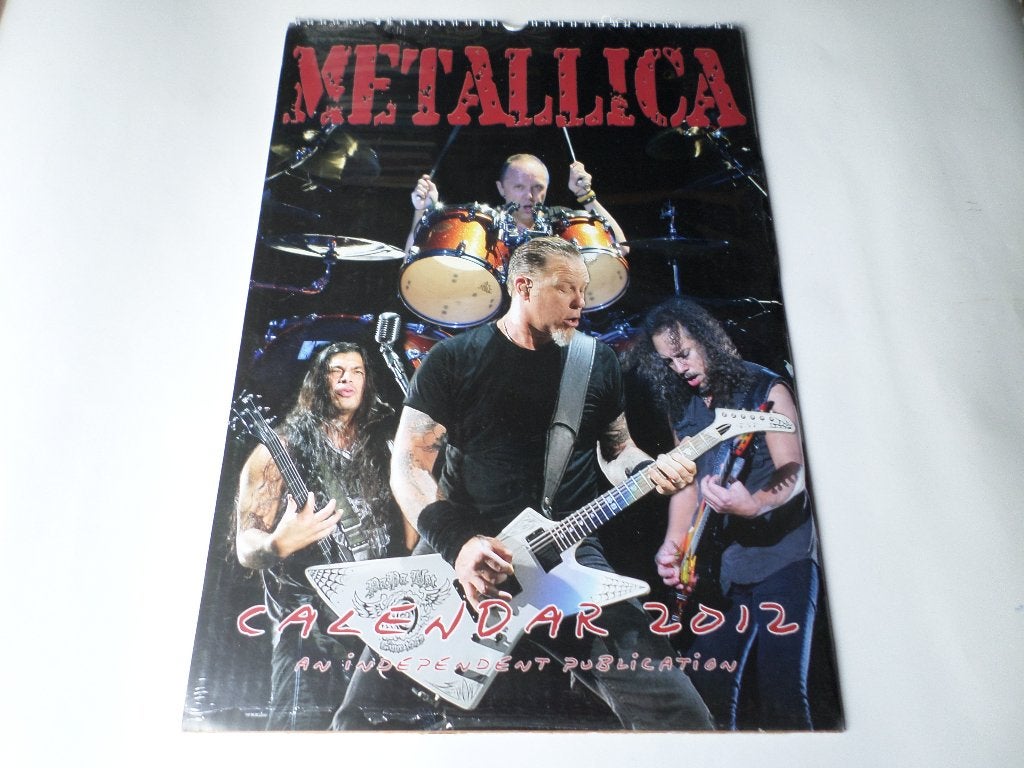 Diverse Kalenders ACDC, Hendrix, Marley, Metallica, Bowie, Diversen, Ophalen of Verzenden, Jaarkalender, Zo goed als nieuw