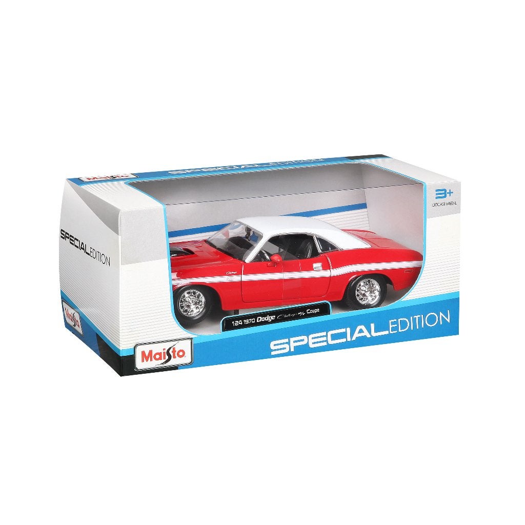 Maisto: 1970 Dodge Challenger R/T Coupe 1:24, Maisto, ., Nieuw, Ophalen of Verzenden