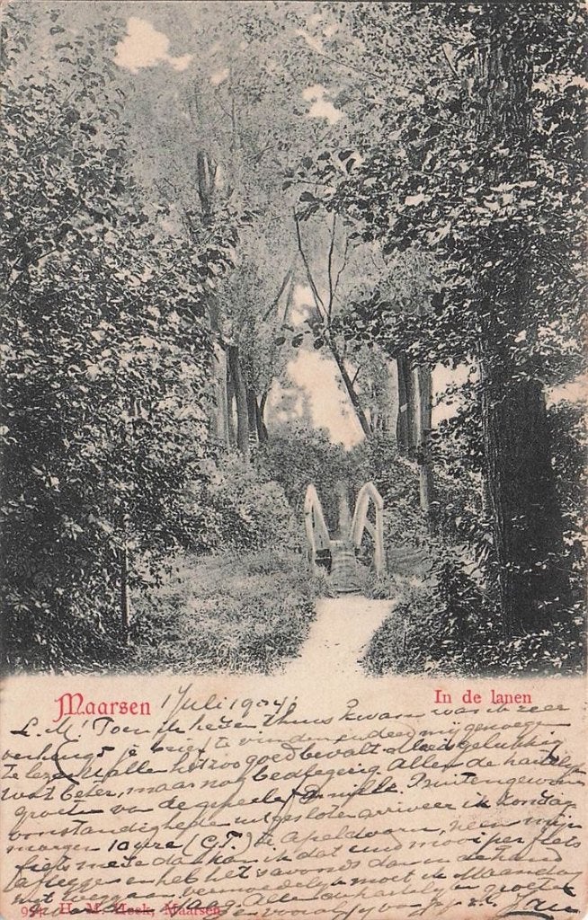 703-194-029 Maarsen Maarssen, Verzenden, Voor 1920, Utrecht