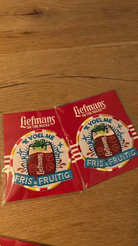 Liefmans oeteldonk embleem, Verzenden, Nieuw, Carnaval
