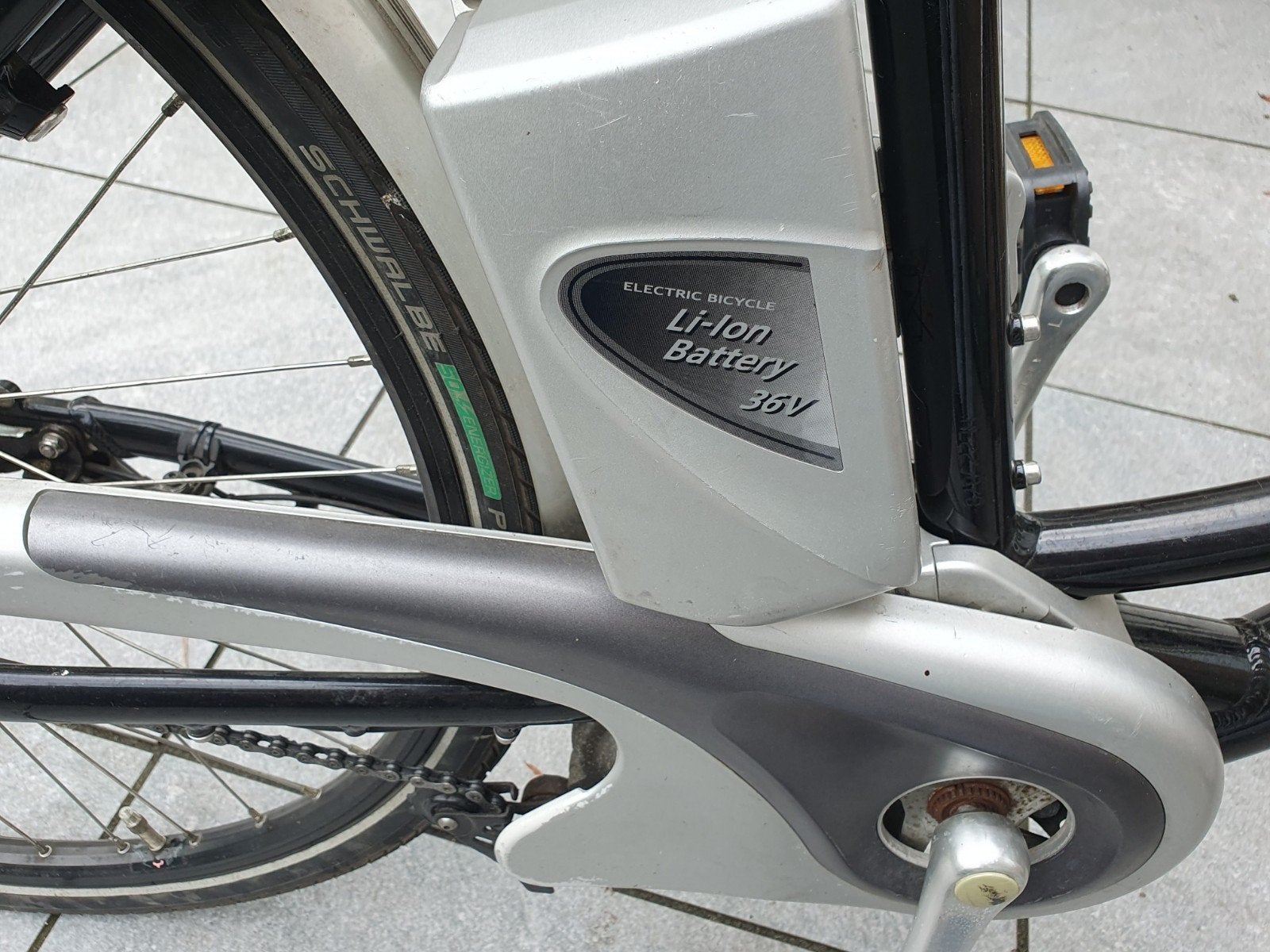 Flyer elektrische fiets met 36V Li-ion accu, Ophalen of Verzenden, Gebruikt, Overige merken