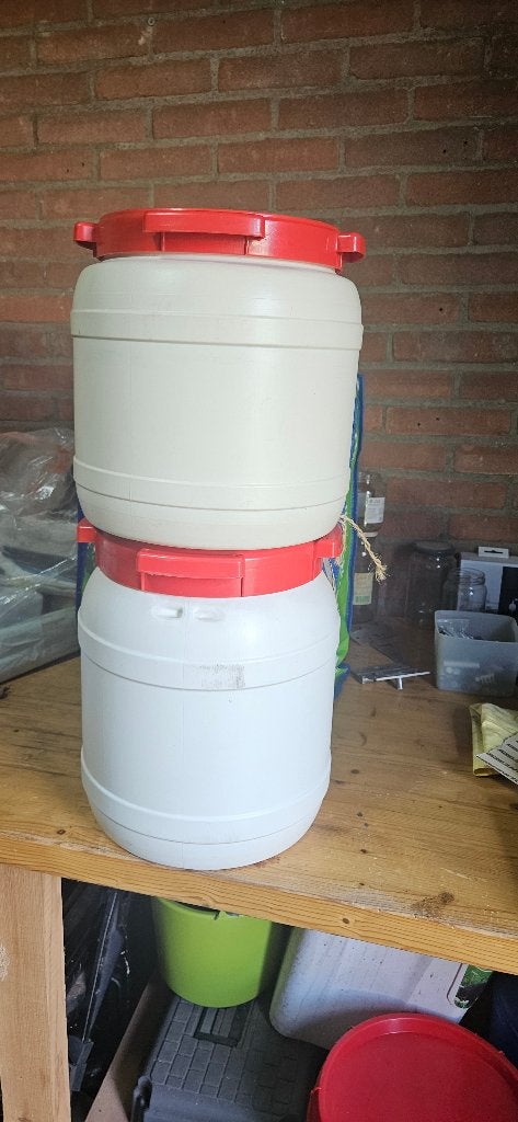 Curtec voertonnen 10-15 liter en zwarte afvalemmer, Ophalen, Overige soorten