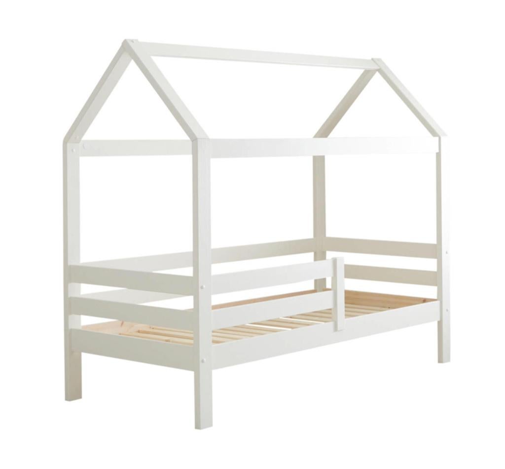 NOUS Amy 90x200 Bedhuisje kinderbed, Ophalen, 85 tot 100 cm, Zo goed als nieuw, Lattenbodem
