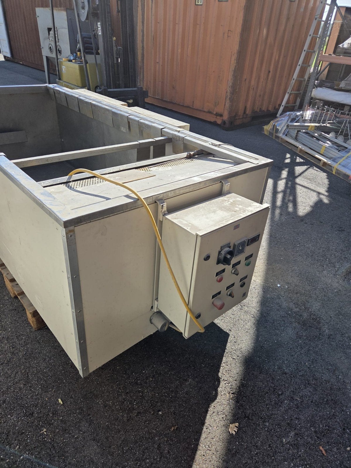 Verwarmde printbak 1x2 meter voor grote materialen, Ophalen